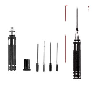 RC Model Tool 4 in 1 Hexagon Socket Screwdriver S2 High Speed Steel Set for FPV Drone