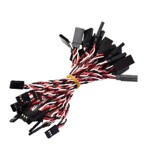 High Quality Anti Interference Parallel Twisted Wire Servo Y Cable for Futaba Jr