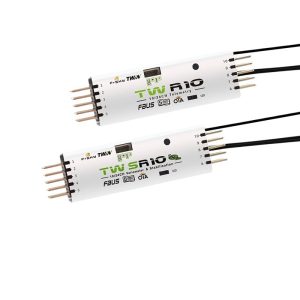 FrSky Riskai TW R10 SR10 Dual 2 4G Band Receiver 10 Channel Fixed Wing