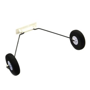 Surfer X8 Steel Wire Landing Gear Sponge Wheel Wheel Stop Mounting Frame Remote Control Fixed Wing Aircraft Accessories