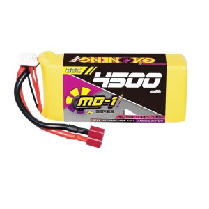 LiPo-аккумулятор GNB High Energy емкостью 4500 мАч, 3S, 11,4 В, 60 C для электрических моделей гоночных лодок