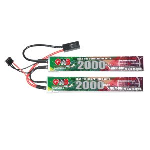 Аккумулятор GNB High Energy на 2000 мАч, 2S, 7,4 В, 70 C для электрических игрушек CS Real Field