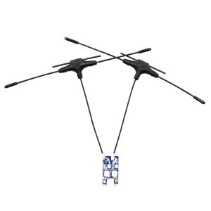 مستقبل بايكركر شل ELRS ثنائي النطاق جيميني للعودة إلى FPV
