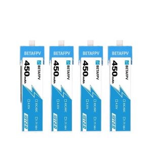Betafpv 1S Lipo Battery 450mAh BT20 Connector for Meteor 75 Pro FPV Racing Drone Quadcopter