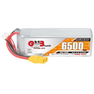 Аккумулятор GNB High Energy на 6500 мАч, 4S, 15,2 В, 70°C для радиоуправляемых автомобилей, кораблей и вертолетов GNB65004S70AHV