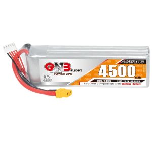 LiPo-аккумулятор GNB High Energy емкостью 4500 мАч, 4S, 15,2 В, 70 C для моделей автомобилей, лодок и самолетов