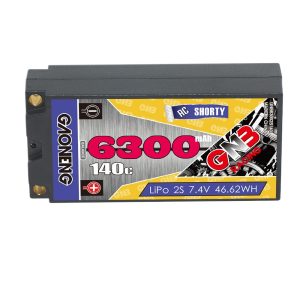 GNB High Energy 6300mAh 2S 7.4V 140C LiPo Battery for 1 10 RC Car Climbing Car Model GNB63002S140i