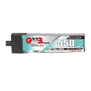 High Energy 550mAh 1S 3.7V 90C A30 Lipo Battery for Indoor FPV Drones 6 Pack GNB5501S90P