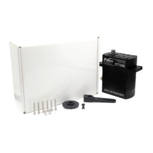 Feite FT750BL 24V 750kg Brushless Digital Servo Full Aluminum Steel Gear 180 Degree Steering Gear
