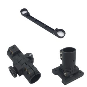 Agricultural Plant Protection UAV Folding Nylon Boom Fixture 20mm Fixation Seat Spraying Crossbar Support