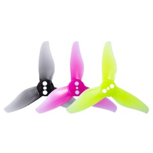 Gemfan 2023 Three Blade Propeller Forward Reverse Toothpick Ducted Quadcopter Blades 4 Pairs