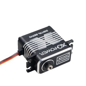 سيرفو رقمي من Digital Servo Factory بقوة 60 كجم، تروس فولاذية، هيكل ألومنيوم بالكامل ومقاوم للماء – XQ S8060D