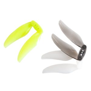 Qianfeng F4019 4 Inch Foldable Ducted Propeller 2 Blade Yellow 3inch FPV Drone