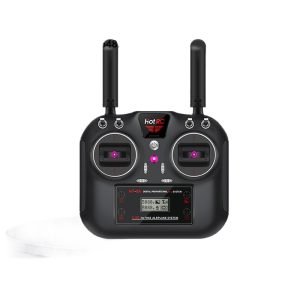 مستقبل هوترك HT-8A ثنائي الاتجاه ذو 8 قنوات للتحكم عن بُعد، مخصص للطائرات ذات الأجنحة الثابتة والقطارات والسفن وطائرات FPV