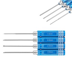 RC Model Hex Socket Screwdriver Set White Steel 15mm 20mm 25mm 30mm Cutter Heads Aircraft Tool