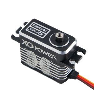 35kg Coreless Servo 25T Steel Tooth CNC All Aluminum Shell Waterproof Wear Resistant High Precision Remote Control Model Servo XQS8035D
