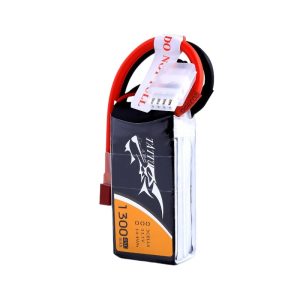 بطارية ليثيوم بوليمر Grignard Tattu بسعة 1300 مللي أمبير/ساعة وسرعات تفريغ 45C و75C للدرونات السباقية FPV