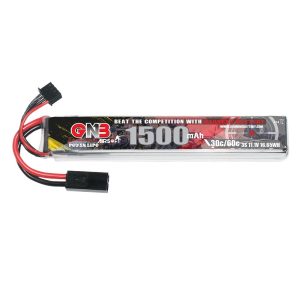 GNB High Energy 1500mAh 3S 11.1V 30C LiPo Battery for RC Toys Airsoft
