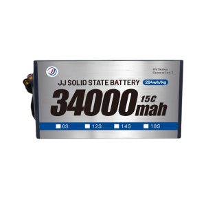 34000 mAh Hochspannungs-Lithium-Batterie im Festkörper-Design für Drohnen – ideal für schwere Lasten und lange Flüge