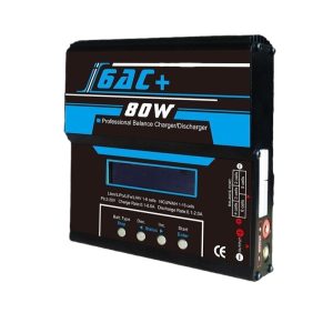 I6AC 80W Multi Function Balance Charger Built in Adapter Aircraft Model Battery Smart Charger