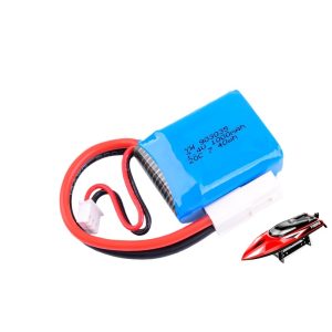 2S 7 4V 1000mah 20C Lithium Battery PM2P Plug for Udi UDI901 904 UDI001 RC Boat