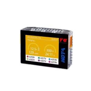 HOTA T6 Smart Balance Charger FPV Drone Lithium Battery DC PD Dual Input 300W