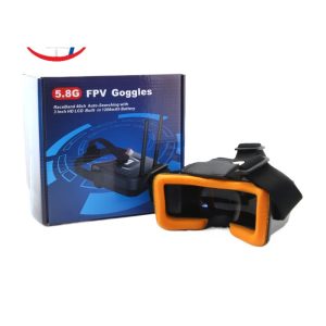 FPV Video Goggles VR009 5.8G Dual Antenna 40CH 3 Inch Display 480x320 for FPV Drone Racing