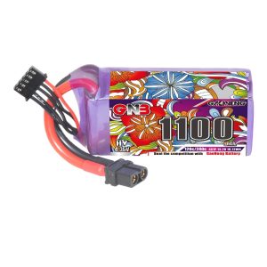 GNB High Energy 1100mAh 4S 15.2V 120C HV LiPo Battery for FPV Racing Drone