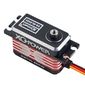 RC Car Low Profile Servo 48kg Torque 8.4V Steel Gear for Climbing Drift Car Bigfoot Car XQBLS325