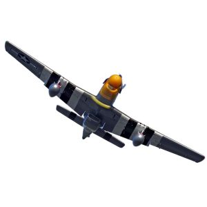 Fms Mustang P 51D WW2 Classic Aircraft Real Assembled Electric Remote Control Model Fixed Wing Flight 1500mm