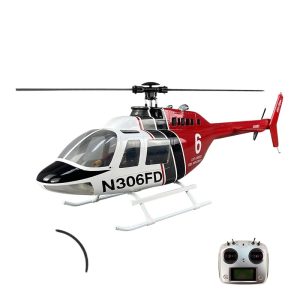 450 470 Level Bell 206 Realistic Remote Control Helicopter Model with Flight Control