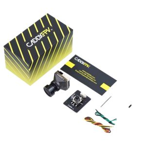 CADDX Snail Ratel Pro FPV-Kamera – Schwarz, Nachtsichtfunktion und breiter Dynamikbereich für FPV-Drohnen