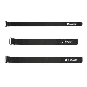 Foxeer Drone Anti Slip Silicone Straps Thin Strong Velcro Straps for FPV Batteries