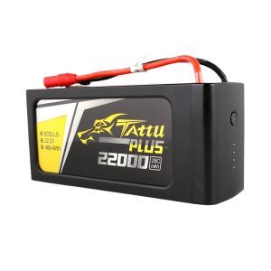 TATTU 22000mAh 25C 22.2V AS150 XT150 Plug Smart Drone Battery for Remote Control Aircraft