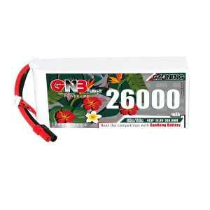 GNB High Energy 26000mAh 4S 40C 148V RC UAV LiPo Battery Agricultural Plant Protection Machine Helicopter