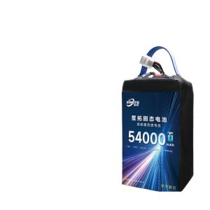 Large Capacity 6S 54000Mah 22.2V Solid State High Energy Density Drone Lithium Battery Long Life
