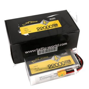 Tattu Grignard HV Lithium-Akku 22000 mAh, 25C, 22,8 V, 6S – ideal für Pflanzenschutz-Drohnen