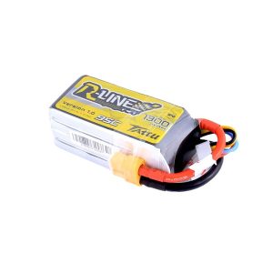TATTU R LINE 4S 1300 mAh 95C FPV LiPo-Akku