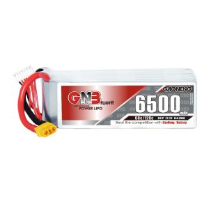 Акумулятор GNB High Energy на 6500 мА·год, 6S, 22,2 В, 60 C для радіокерованих автомобілів, кораблів, літаків та моделей FPV
