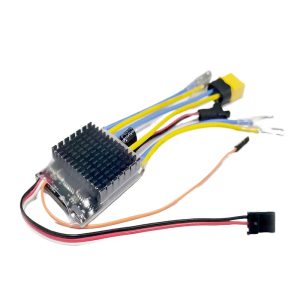 Dual Channel Bidirectional Brushed ESC 30A 40A for Crawler RC Car 2S Vehicle Boat Aircraft Model Tank with Loss of Control Protection 4S