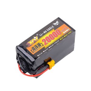 18S 53.2V High Rate Lithium Battery 20000mAh 25C for Heavy Duty Large Drone Operation AS150U Plug