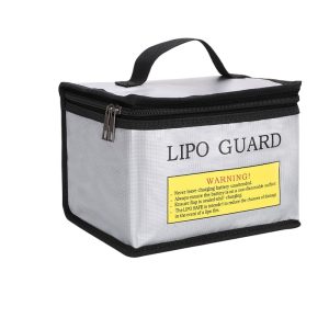 FPV Lipo Battery Explosion Proof Bag Fireproof Safety Storage Pouch 215x145x165mm for RC Drone