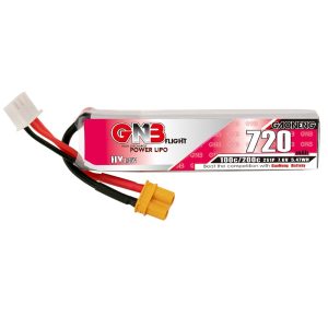 GNB 720mAh 2S 7.6V 100C HV Lipo Battery for FPV Drones Aircraft GNB7202S100AHV