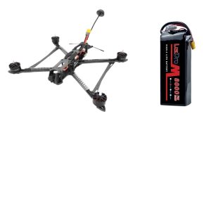 8inch FPV Drone RTF with Two Batteries 5G8GHz 3W VTX 2kg Payload 10Km Range ELRS 915MHz