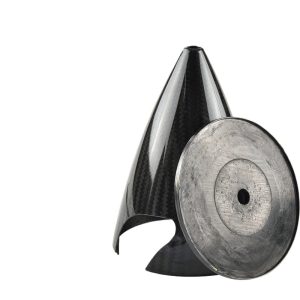 Carbon Fiber Propeller Cover Base Fixed Wing Model 2-6 Inch Two Blade Prop Fairing No Open