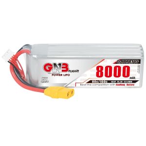 GNB High Energy 8000mAh 4S 15.2V 80C HV Lipo Battery for RC Helicopter Drone Model