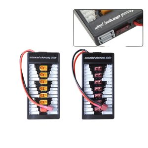 Плата для параллельной зарядки с разъемами XT60 и T Plug для зарядных устройств B6/A6, предназначенная для аккумуляторов литий-ионных типа B6/A6