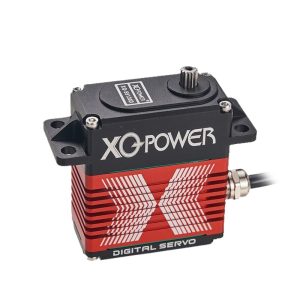 Промышленный сервопривод с крутящим моментом 130 кг·м, напряжение 16,8 В – влагозащищенный и пыленепроницаемый по стандарту IP67 для дронов, радиоуправляемых автомобилей, лодок и роботов XQ S9130D