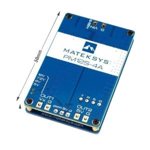 Модуль питания Mateksys PM12S 4А, распределительная плата для FPV 3S–12S с разъёмами XT60 и XT30