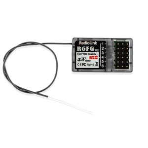 Ledi R6Fg 6 Channel Receiver with Gyro Function for Radiolink Rc4Gs